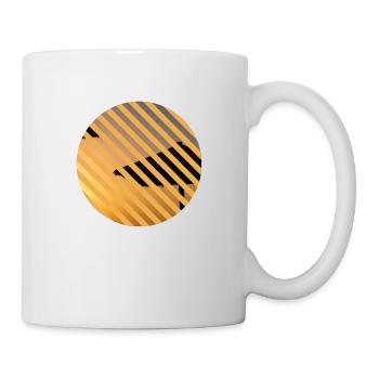T-Shirt Urlaub Strand Ferien Sommer Sonne Geschenk - Tasse - Weiß - Rechts