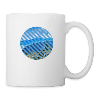 Alps Circle Hiking Mountains Gift Photo Holiday - Mug - white - Right