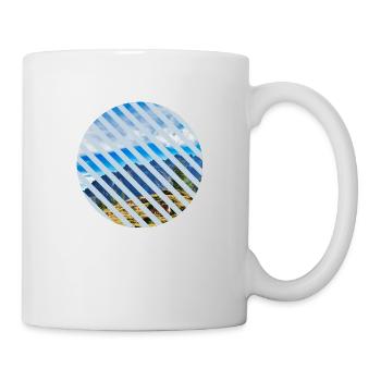 Alps Circle Hiking Mountains Gift Photo Holiday - Mug - white - Right
