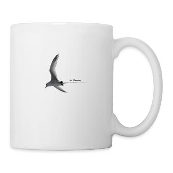 Stroh im Schwanz - Tasse - Weiß - Rechts