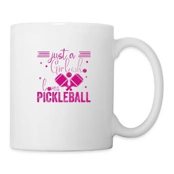 Just A Girl Who Loves Pickleball - Mug - white - Right