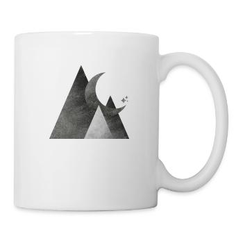 Moon and Mountains Geometric - Mug - white - Right