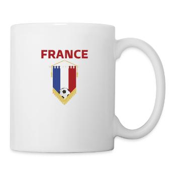 France Football 2022 supporter de France foot - Mug blanc - blanc - Droite