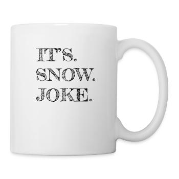 under the tree joke quote awesome - Tasse - Weiß - Rechts
