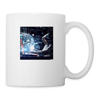cyber attack - Tasse - Weiß - Rechts