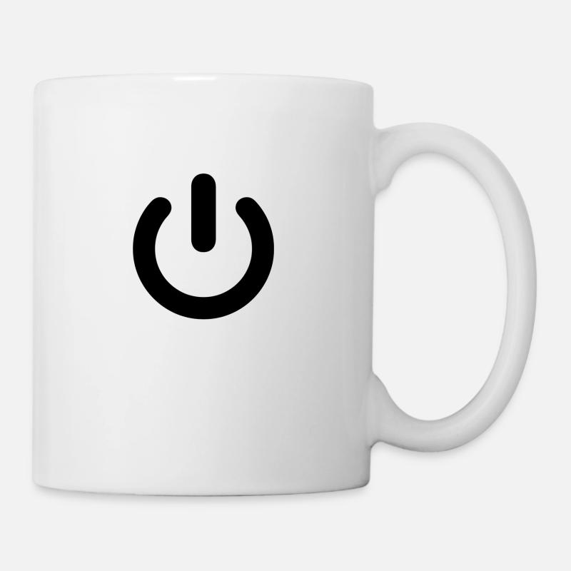 Superpower ⏻ - Mug - white