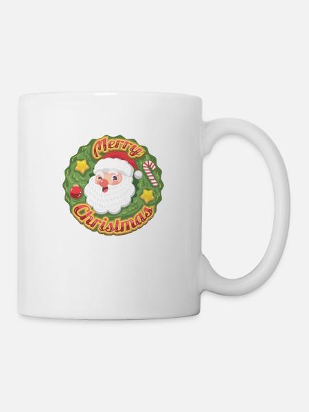Frohe Weihnachten - Tasse - Weiß
