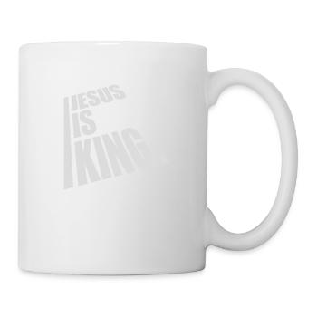jesus is king Zitat - Tasse - Weiß - Rechts