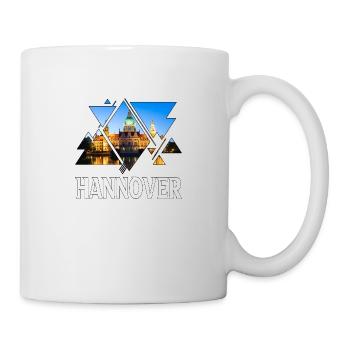 Hanover Germany City Skyline Home Love - Mug - white - Right