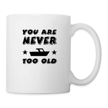 Motorboot - Tasse - Weiß - Rechts