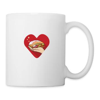 Support your local Döner Kebab Dealer - Tasse - Weiß - Rechts