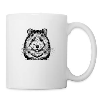 Hamster cute animal rodent animals funny pet 7 - Mug - white - Right