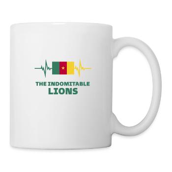 The Indomitable lions - Mug - white - Right