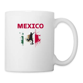Mexique Football 2022 supporter Mexicain Football - Mug blanc - blanc - Droite
