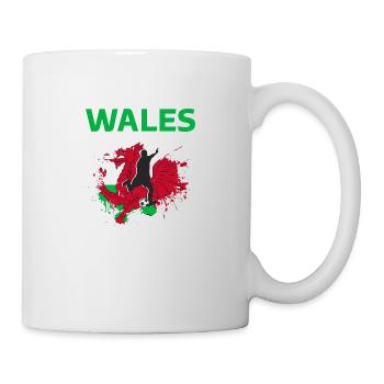 Wales Football 2022 supporters du pays de Galles - Mug - white - Right
