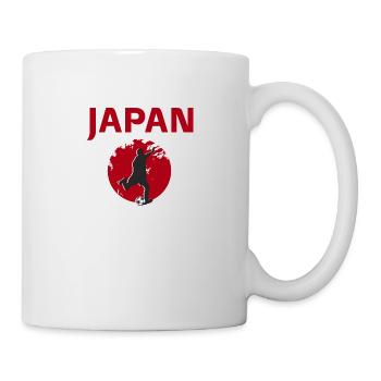 Japan Football 2022 supporter of Japan football - Mug - white - Right