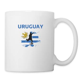 Uruguay Football 2022 Uruguayan Football Fan - Mug - white - Right