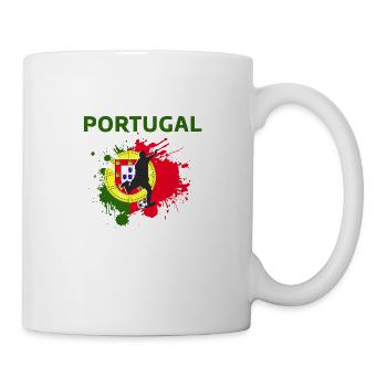Portugal Football 2022 supporter of Portugal football - Mug - white - Right