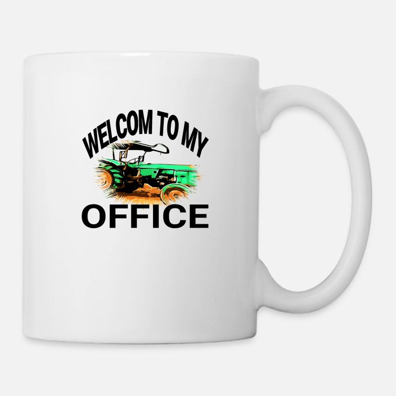 Tractor - Mug - white