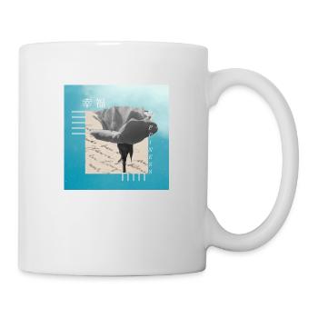 Japanisch - Tasse - Weiß - Rechts