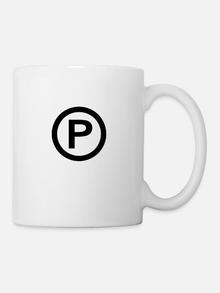 Phono Domains - Tasse - Weiß