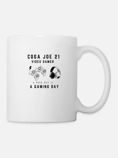 gaming dayA - Tasse - Weiß