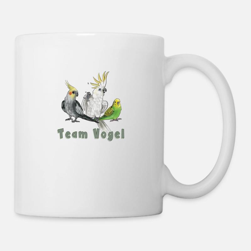 Team Vogel - Tasse - Weiß