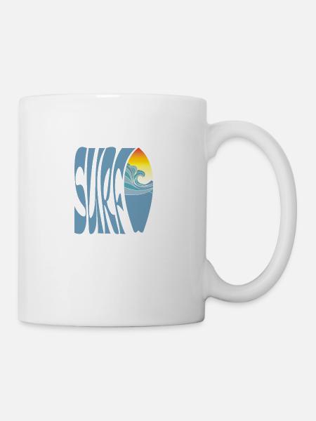 SURF SEA DESIGN - Mug blanc - blanc