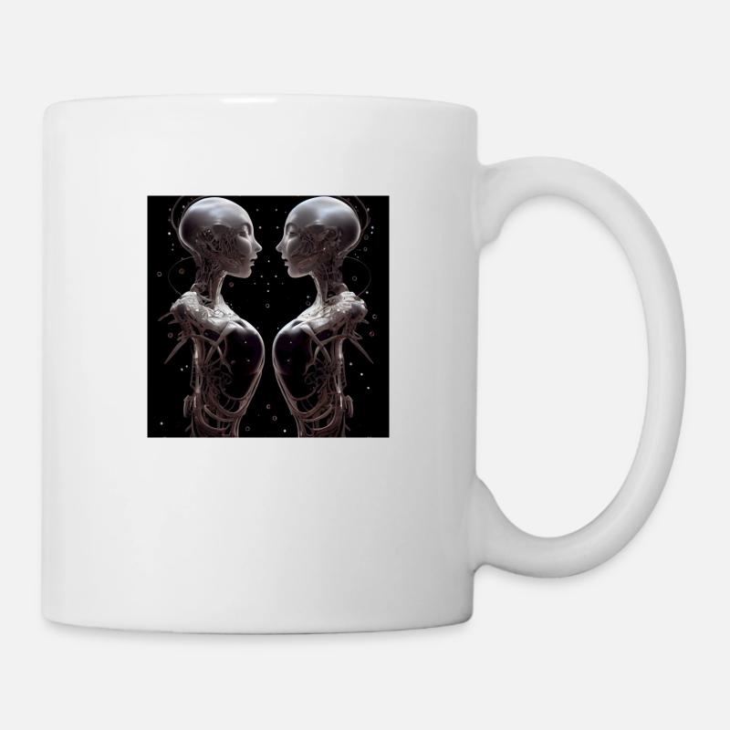 Robot Lover - Tasse - Weiß
