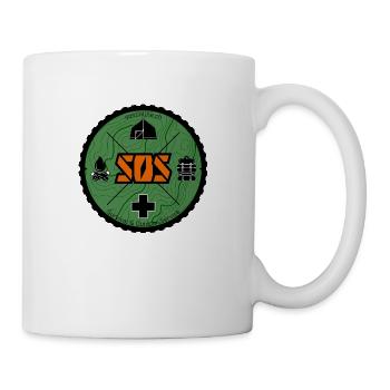 SOS Logo green - Mug - white - Right