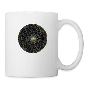 Muster - Tasse - Weiß - Rechts