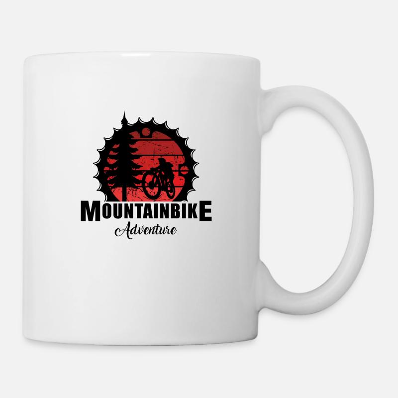 Mountain Bike - Mug - white
