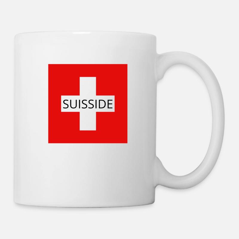 SUISSIDE - Mug blanc - blanc