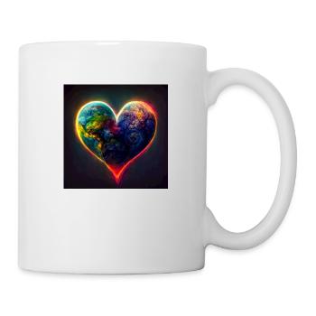 Love our Earth - Tasse - Weiß - Rechts