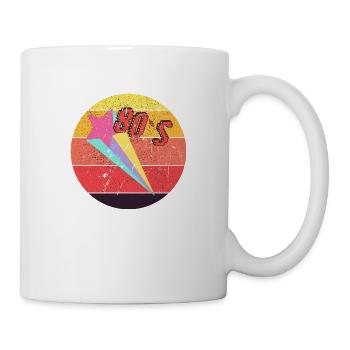 80's Retro Party Roller Skates roller skates - Mug - white - Right