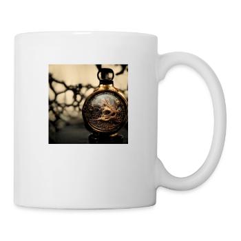 Zeit heilt alle Wunden - Tasse - Weiß - Rechts