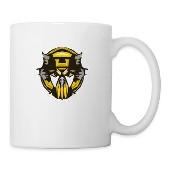 Kriegermaske der Zukunft - Tasse - Weiß - Rechts
