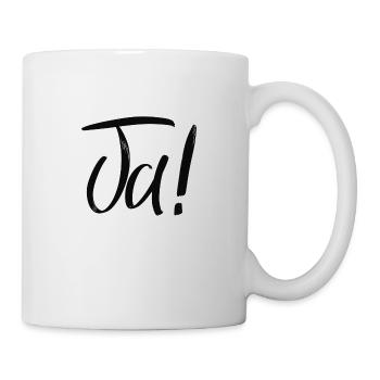 Ja! - Tasse - Weiß - Rechts