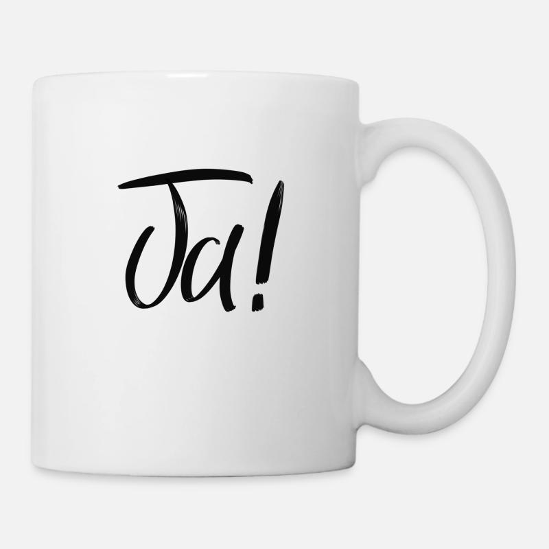 Ja! - Tasse - Weiß