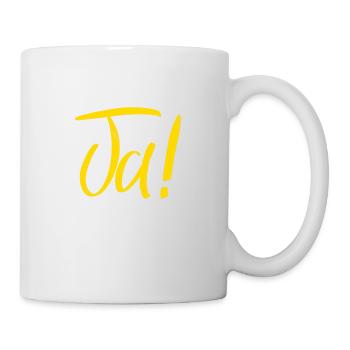 Ja ! - Tasse - Weiß - Rechts