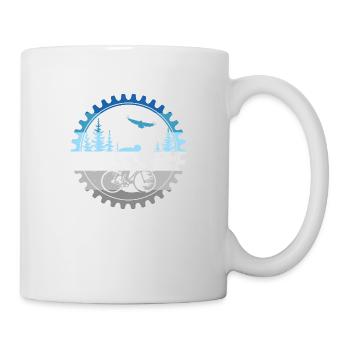 Bicyclette - Mug blanc - blanc - Droite