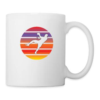 Handballverein Handball Handballer Handballspieler - Tasse - Weiß - Rechts