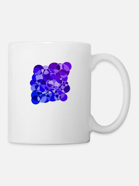 Circles - Tasse - Weiß