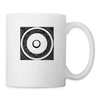 Sun Moon Mosaic Astrology mystical symbol 8 - Mug - white - Right
