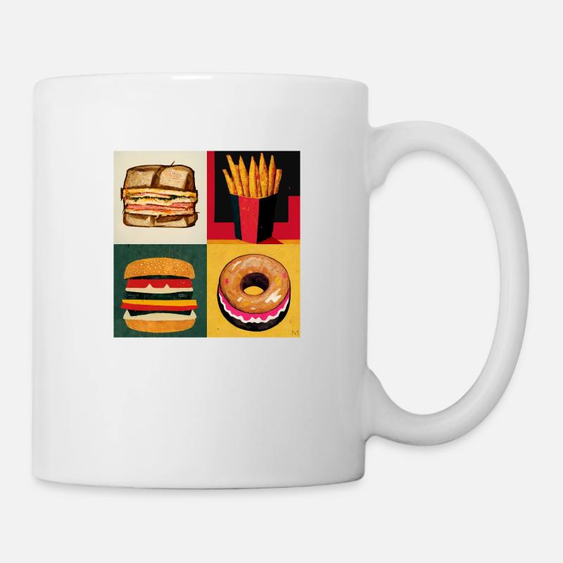 MENU ALL OF FAME - Mug blanc - blanc