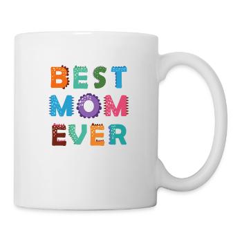 Best mom 19 - Tasse - Weiß - Rechts