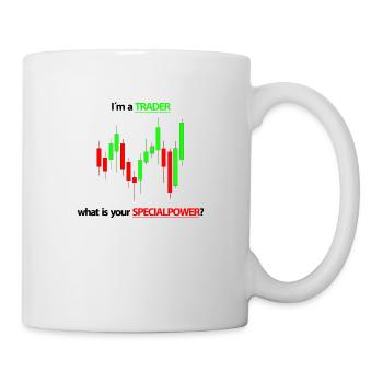 Aktien Design - Tasse - Weiß - Rechts