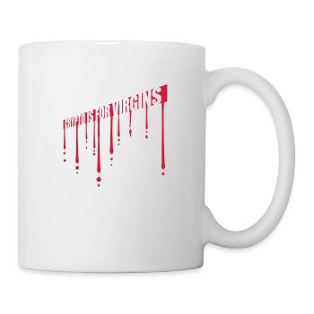 crypto is for virgins - Mug - white - Right