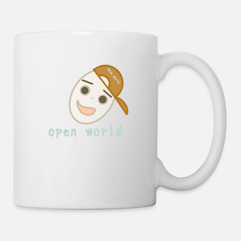 Funny cartoon - Tasse - Weiß