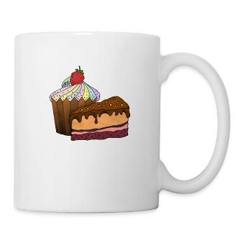 Cakes - Mug - white - Right